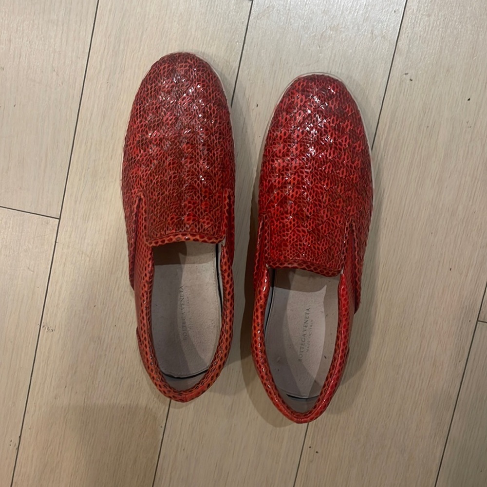Bottega Veneta Snake Slip On